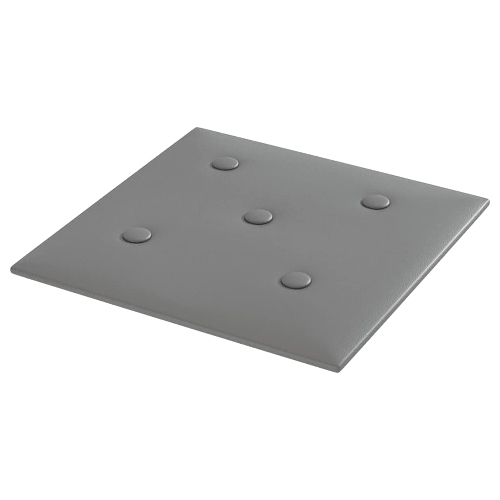vidaXL Wandpanelen 12 st 1,08 m² 60x15 cm kunstleer wijnrood
