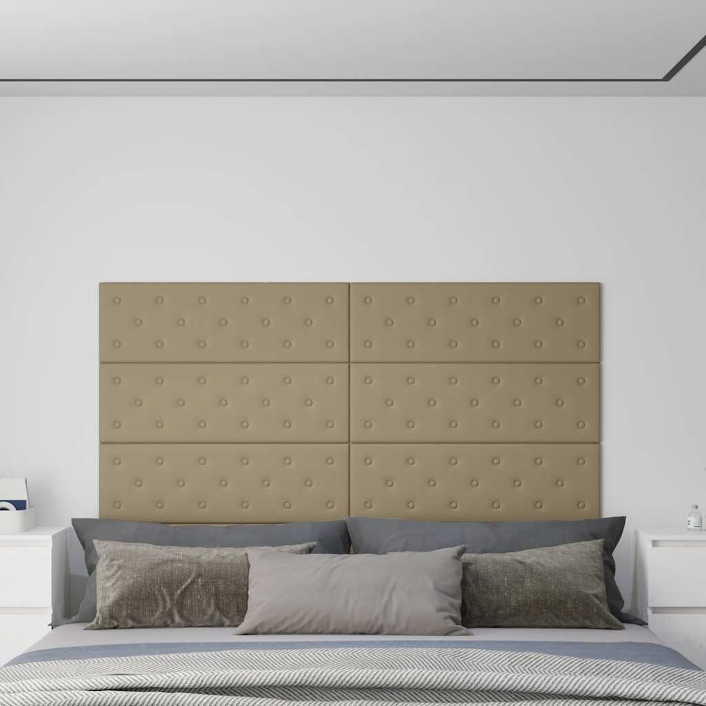 vidaXL Wandpanelen 12 st 1,08 m² 60x15 cm kunstleer wijnrood