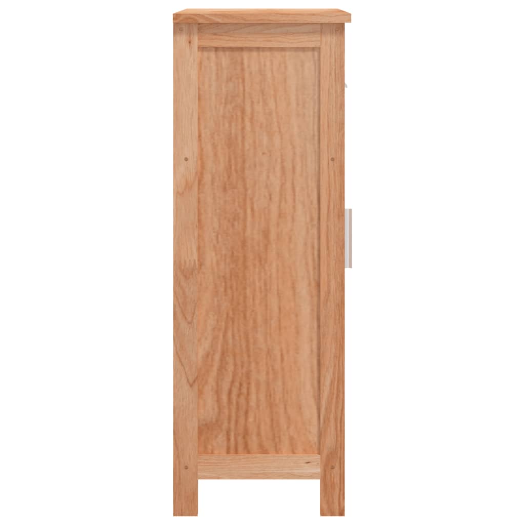 vidaXL Badkamerkast 42x29x82 cm massief walnotenhout - Aashly