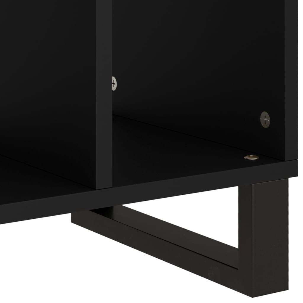 vidaXL Bijzettafel 40x31x46 cm massief mangohout en bewerkt hout - Aashly
