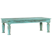 vidaXL Coffee Table 110x50x34 cm Solid Reclaimed Wood