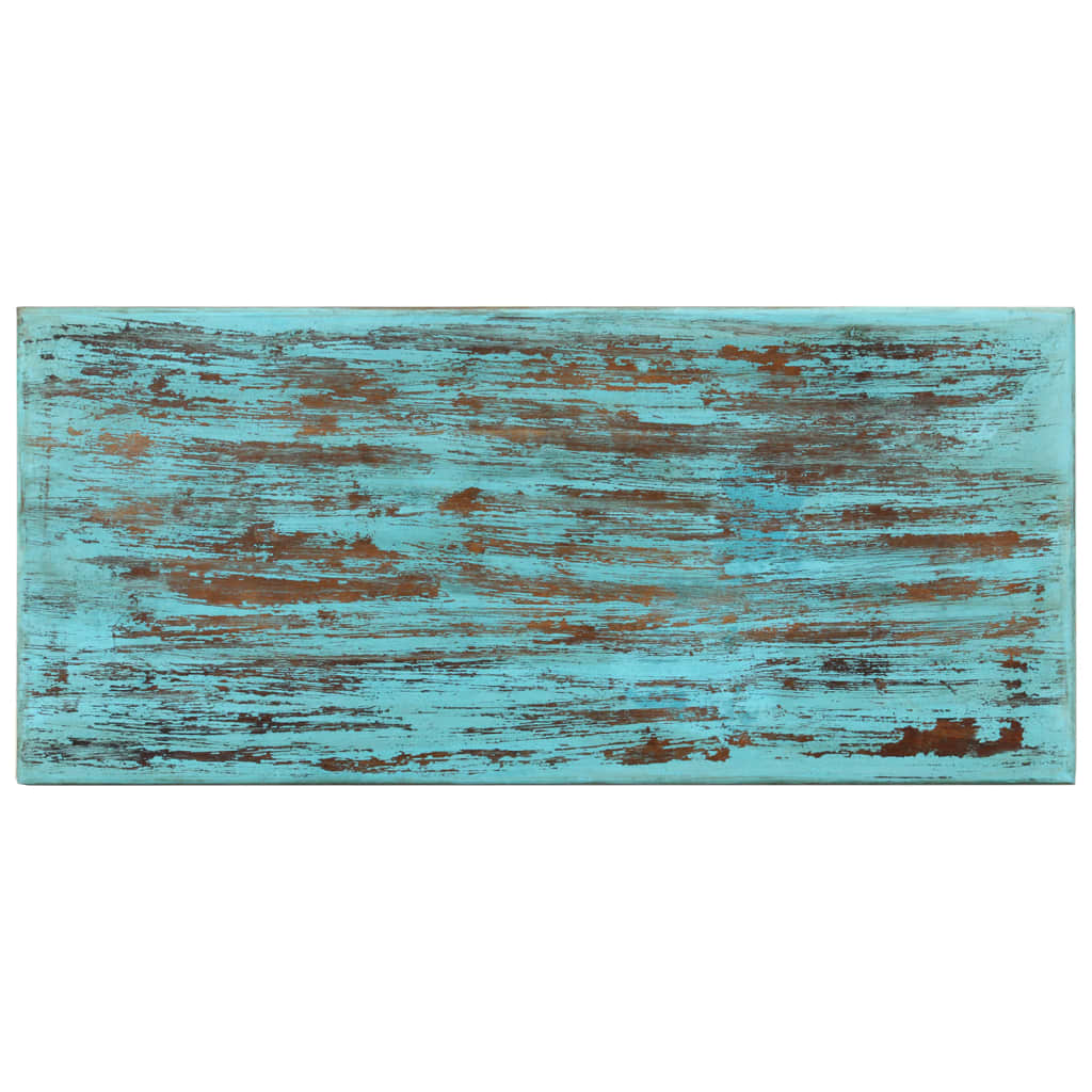 vidaXL Coffee Table 110x50x34 cm Solid Reclaimed Wood