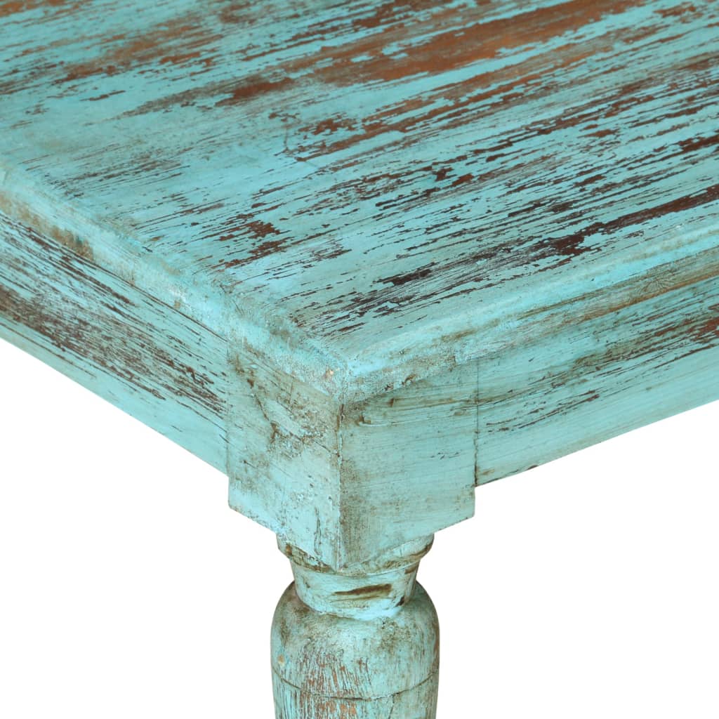 vidaXL Coffee Table 110x50x34 cm Solid Reclaimed Wood