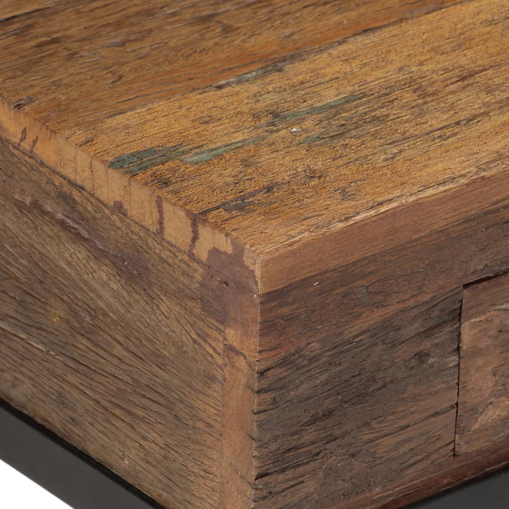 vidaXL Tv-meubel 110x30x46 cm massief gerecycled hout - Aashly