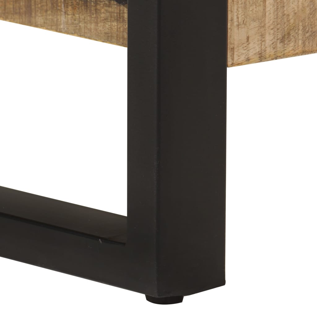 vidaXL Salontafel 120x55x40 cm massief mangohout