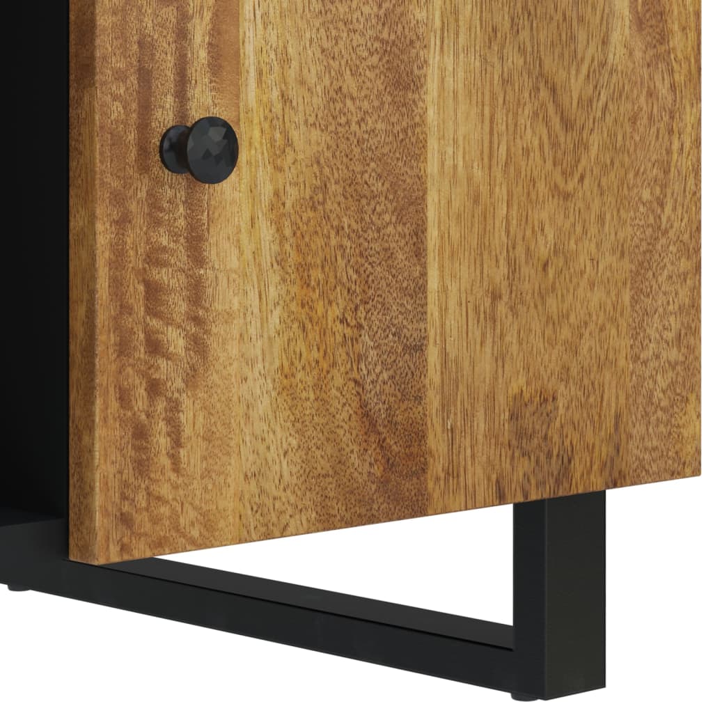vidaXL Salontafel 100x54x40 cm massief mangohout en bewerkt hout - Aashly