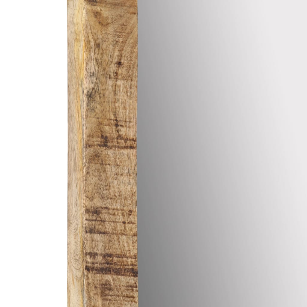 vidaXL Spiegel 70x50 cm massief gerecycled hout en glas