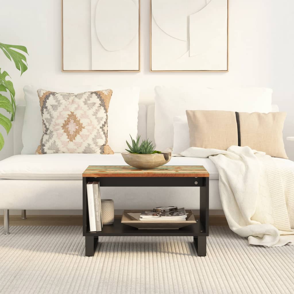 vidaXL Coffee table 60x50x40 cm solid acacia wood
