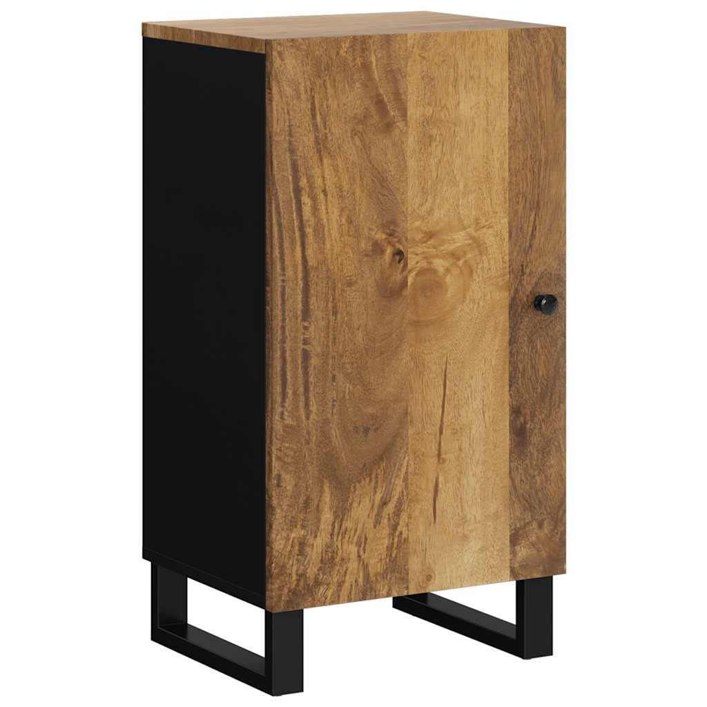 vidaXL Dressoir met deur 40x31x75 cm massief mangohout - Aashly