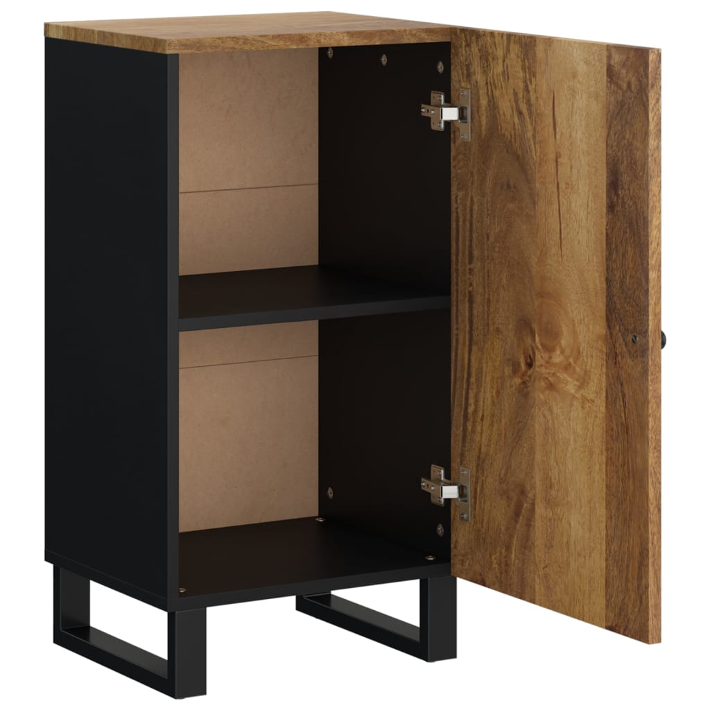 vidaXL Dressoir met deur 40x31x75 cm massief mangohout - Aashly