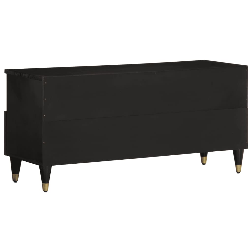 vidaXL Tv-meubel 100x33x46 cm massief mangohout