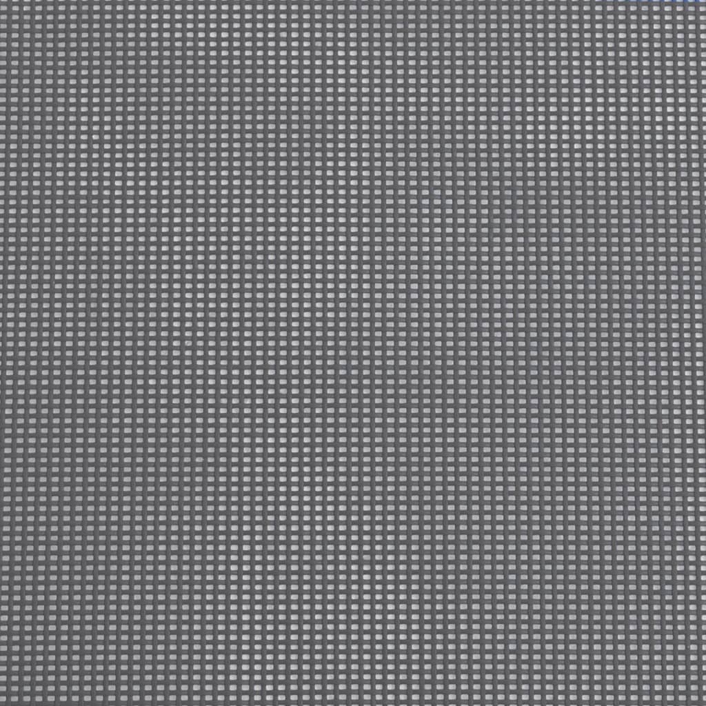 vidaXL Ligbedden 2 st inklapbaar textileen en gepoedercoat staal taupe