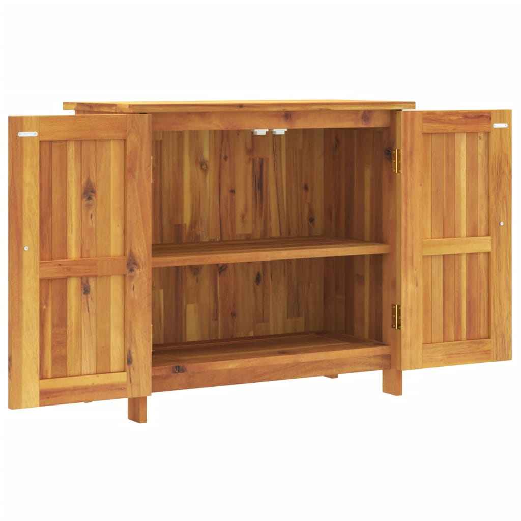 vidaXL Tuinkast 75x33x107 cm massief acaciahout