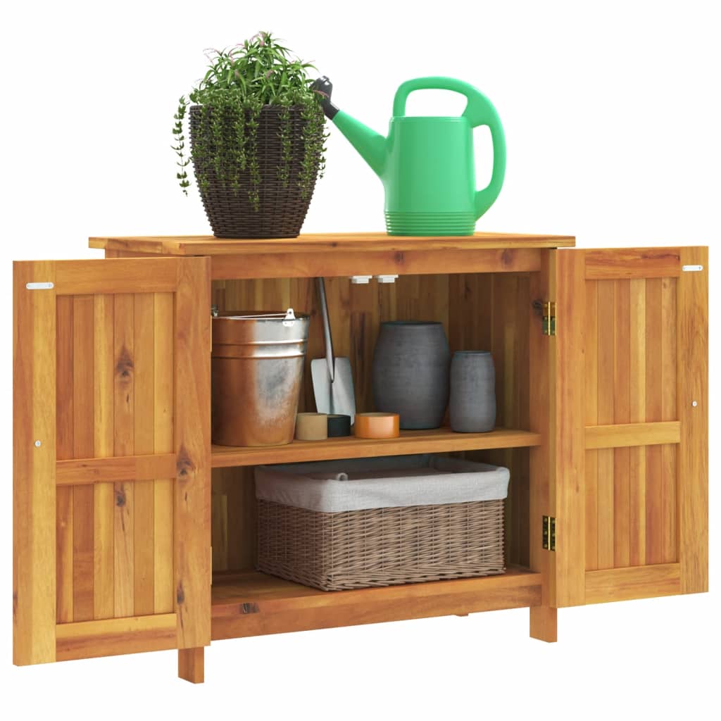 vidaXL Tuinkast 75x33x107 cm massief acaciahout