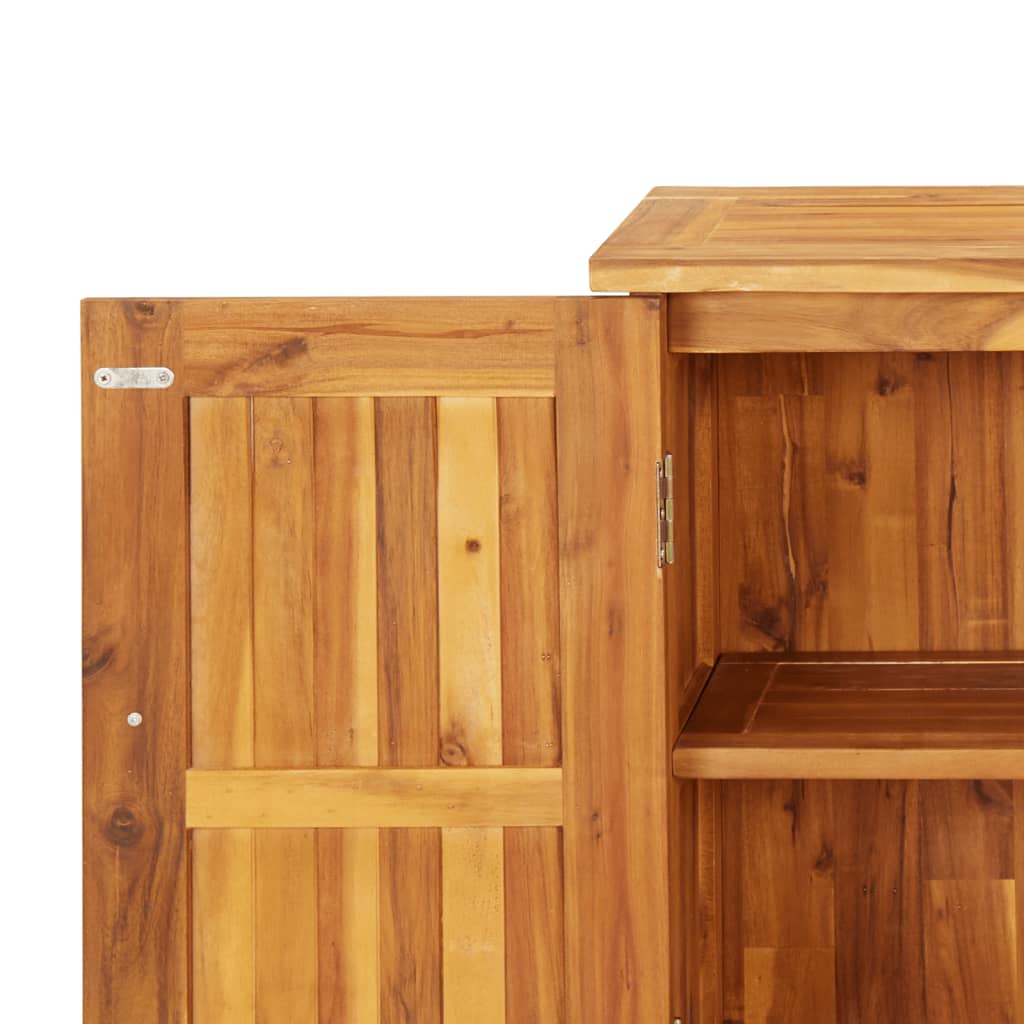 vidaXL Tuinkast 75x33x107 cm massief acaciahout