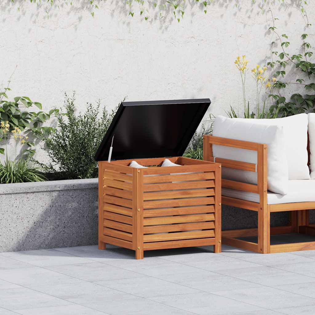 vidaXL Tuinbox 117x50x55 cm massief eucalyptushout - Aashly