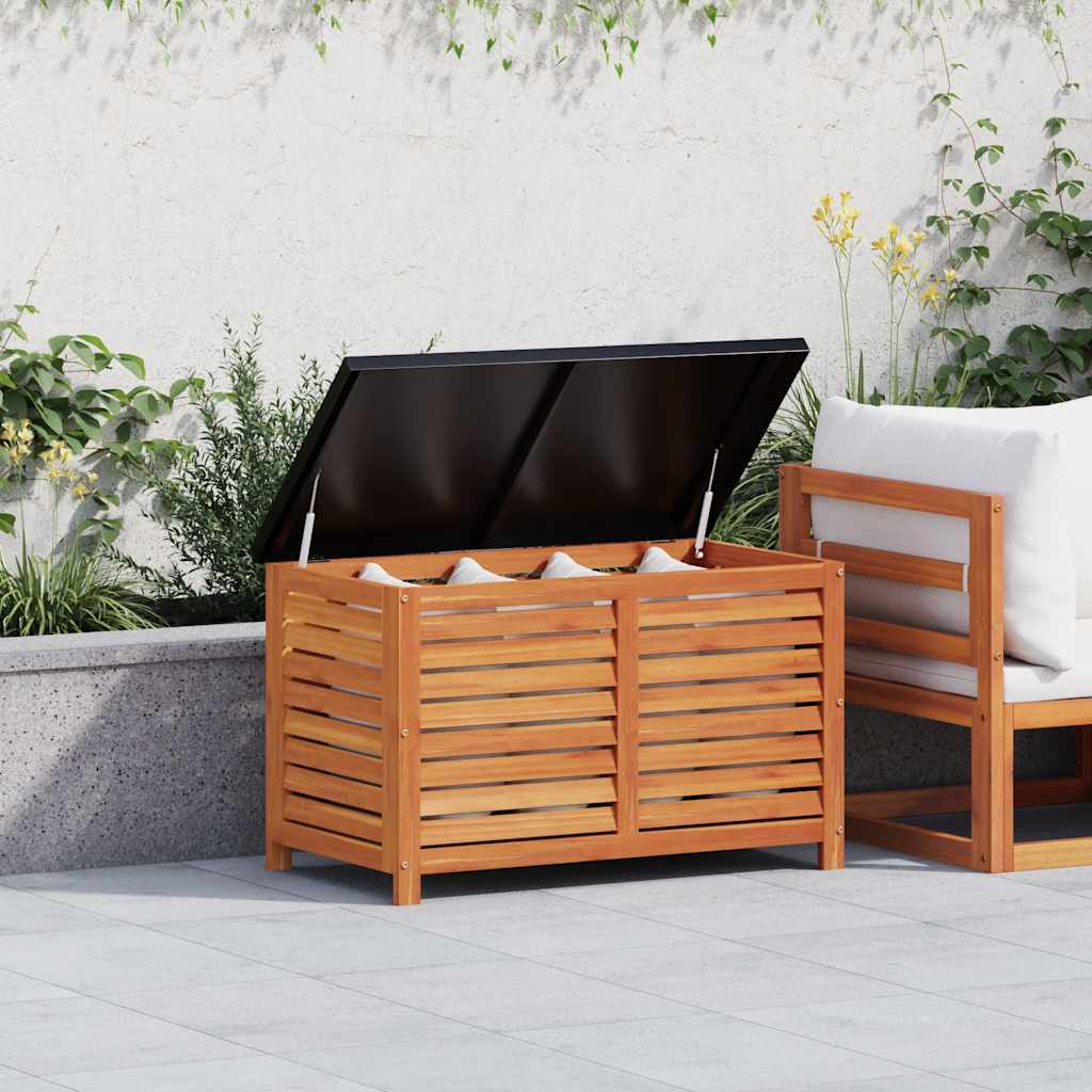 vidaXL Tuinbox 117x50x55 cm massief eucalyptushout - Aashly
