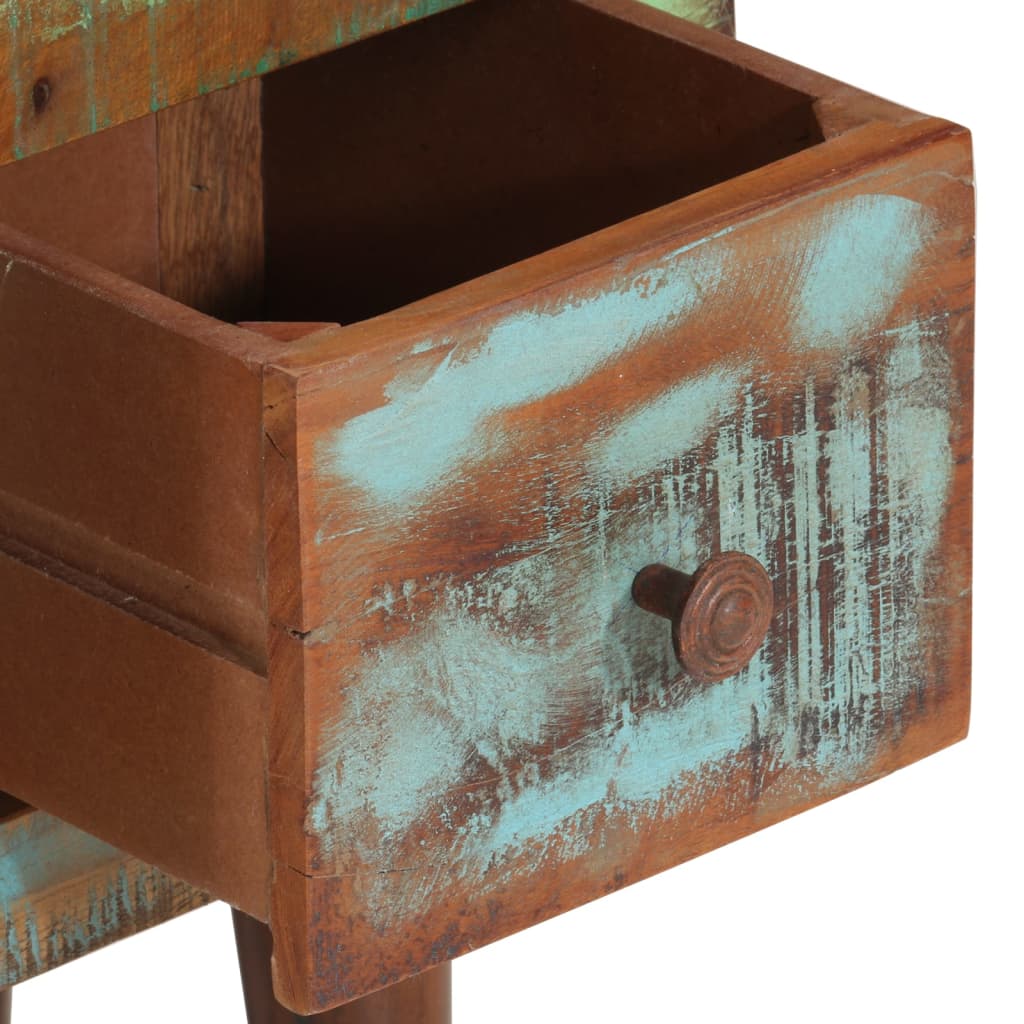 vidaXL Dressoir 55x30x80 cm massief gerecycled hout - Aashly