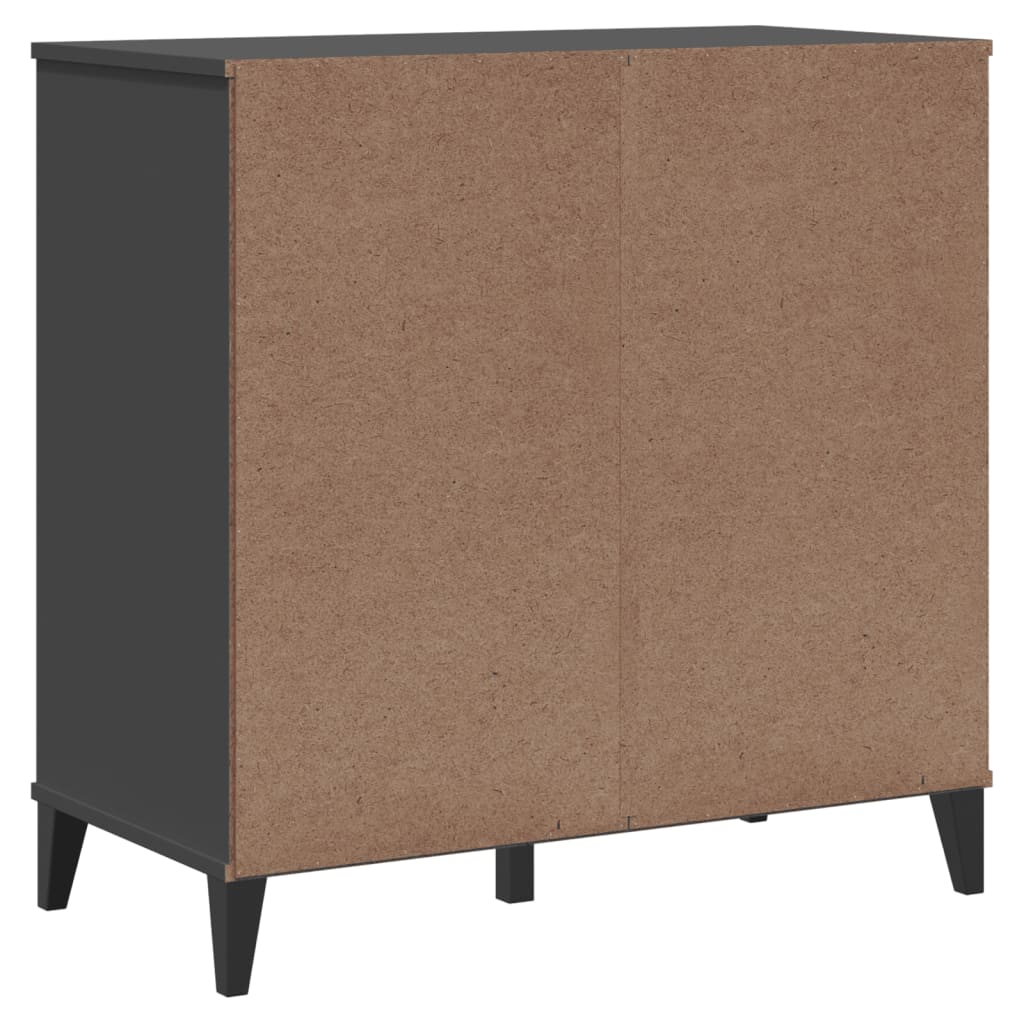 vidaXL Chest of Drawers VIKEN Wood Anthracite Grey