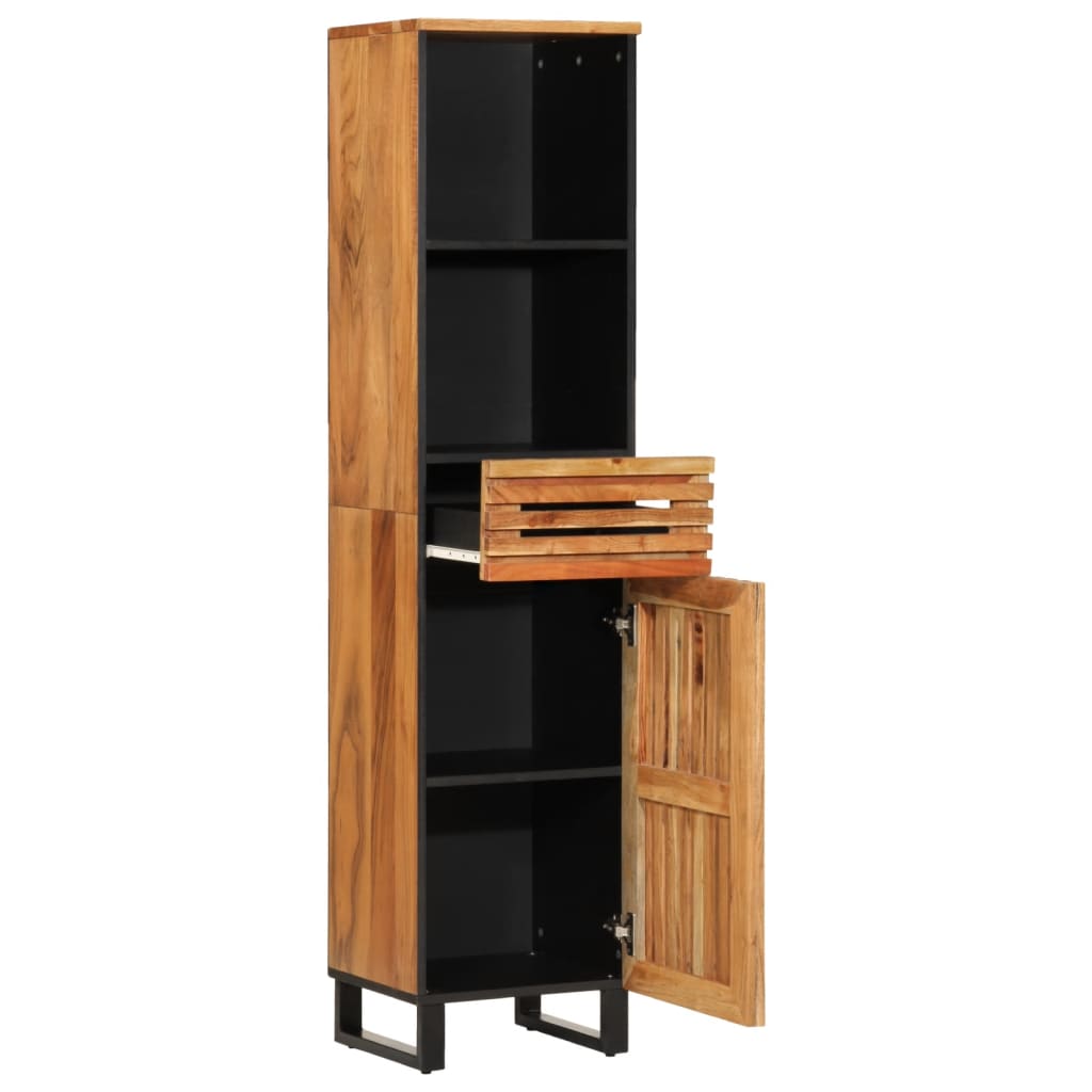 vidaXL Dressoir 38x34x160 cm massief acaciahout
