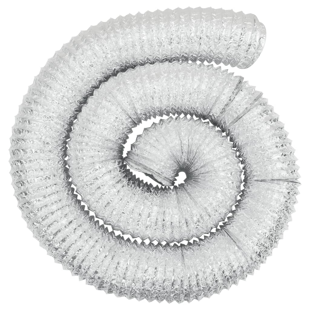 vidaXL Ventilatieslang Ø20 cm 6 m aluminium - Aashly
