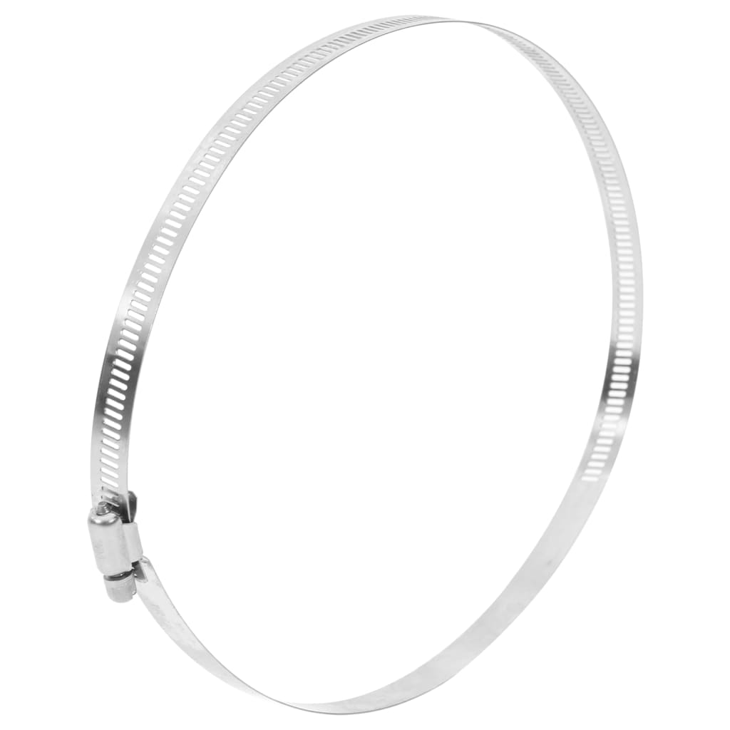 vidaXL Slangklemmen 6 stuks 91-110 mm roestvrij staal 304 - Aashly