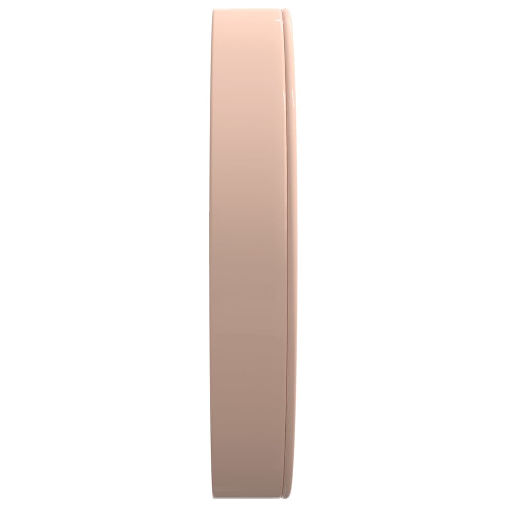 vidaXL Wall Clock Ø29.5 cm Polystyrene and Glass Gold-Colored and Blue
