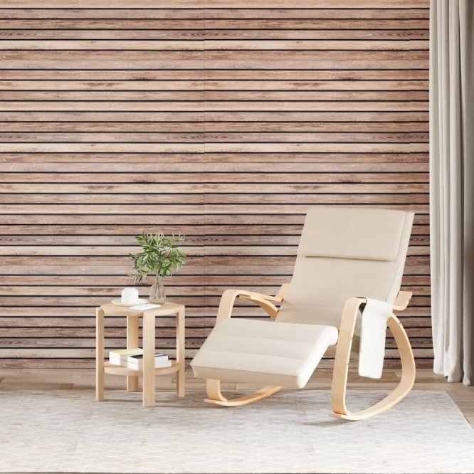 vidaXL Wall Panels 5 pcs 3D 100x50 cm EPS brown