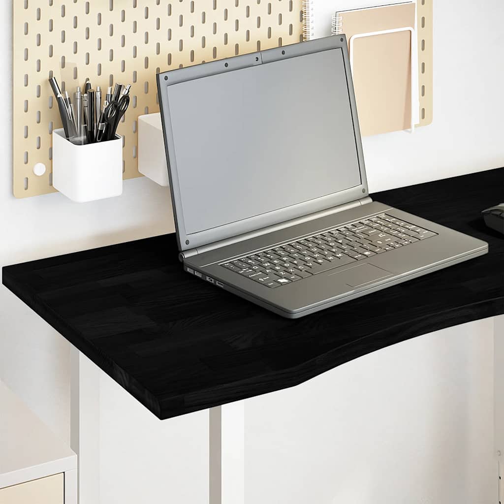 vidaXL Bureaublad rechthoekig 100x60x2,5 cm eikenhout lichtbruin - Aashly
