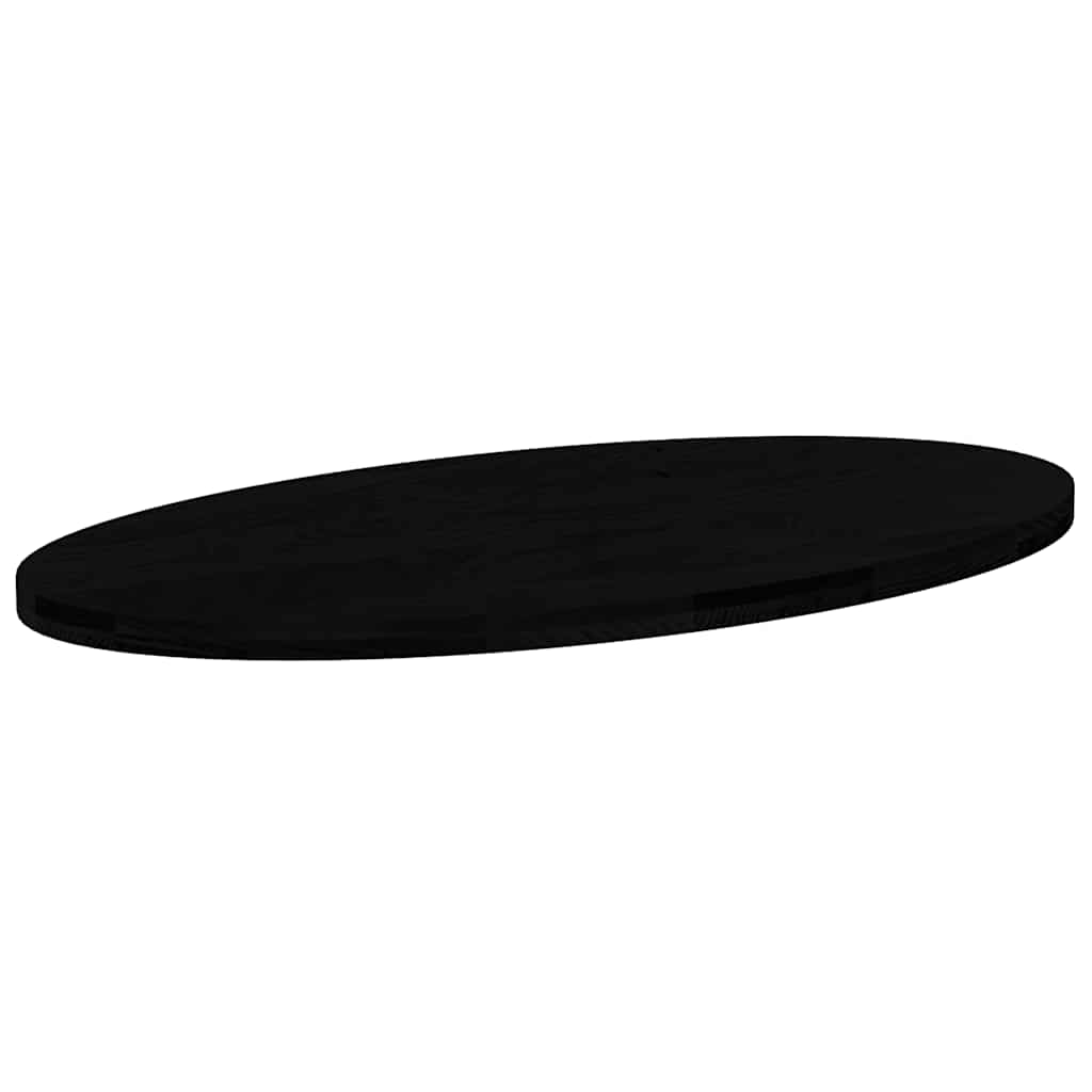 vidaXL Tafelblad 100x50x4 cm ovaal massief eikenhout - Aashly