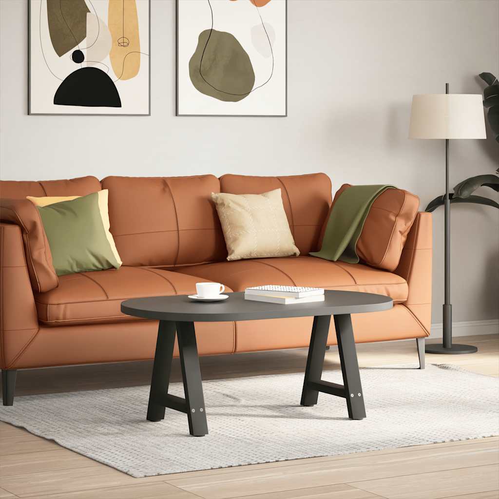 vidaXL Salontafelpoten 2 st A-vormig 60x(42-43) cm staal antraciet - Aashly