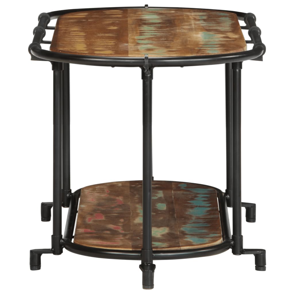 vidaXL Tv-meubel 200x42x40 cm massief gerecycled hout - Aashly