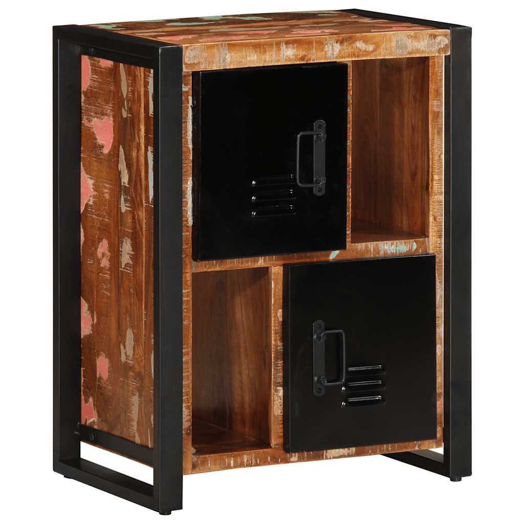 vidaXL Dressoir 55x35x70 cm massief ruw mangohout - Aashly
