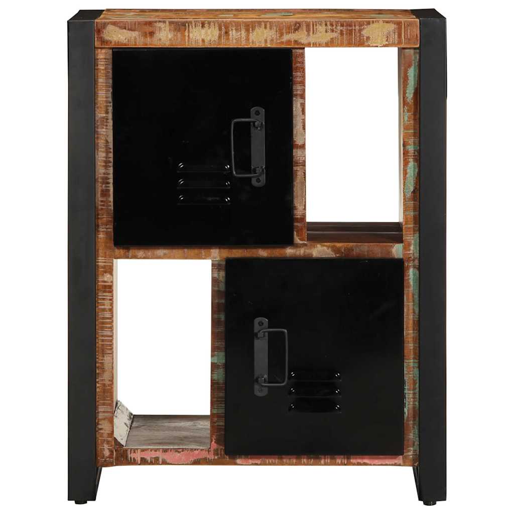 vidaXL Dressoir 55x35x70 cm massief ruw mangohout - Aashly