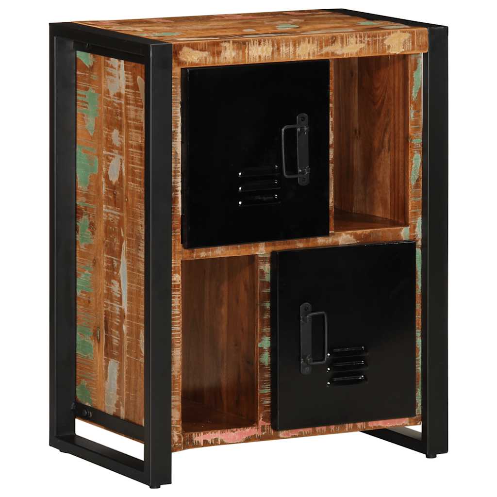 vidaXL Dressoir 55x35x70 cm massief ruw mangohout - Aashly