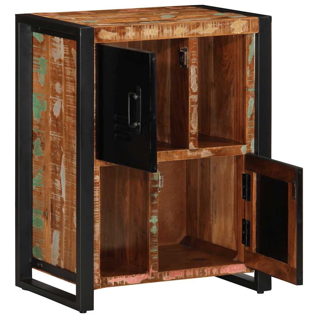 vidaXL Dressoir 55x35x70 cm massief ruw mangohout - Aashly