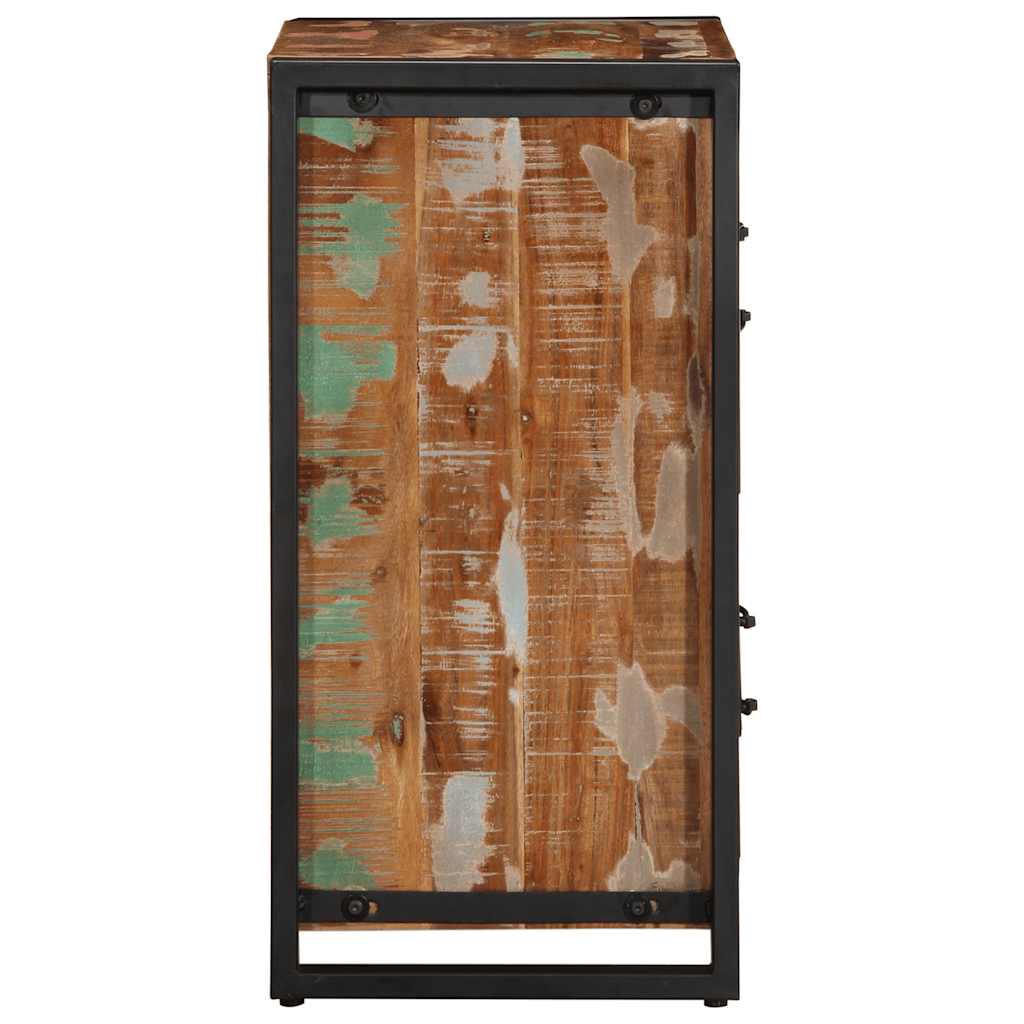 vidaXL Dressoir 55x35x70 cm massief ruw mangohout - Aashly