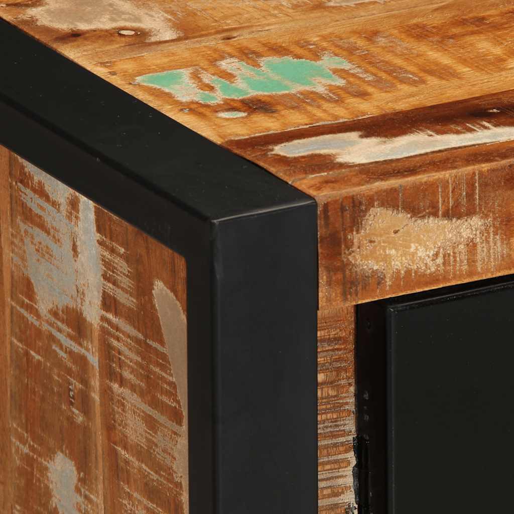 vidaXL Dressoir 55x35x70 cm massief ruw mangohout - Aashly