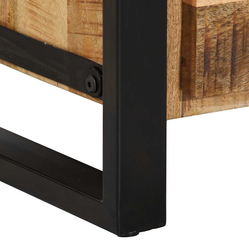 vidaXL Ladekast 40x40x75 cm massief ruw mangohout