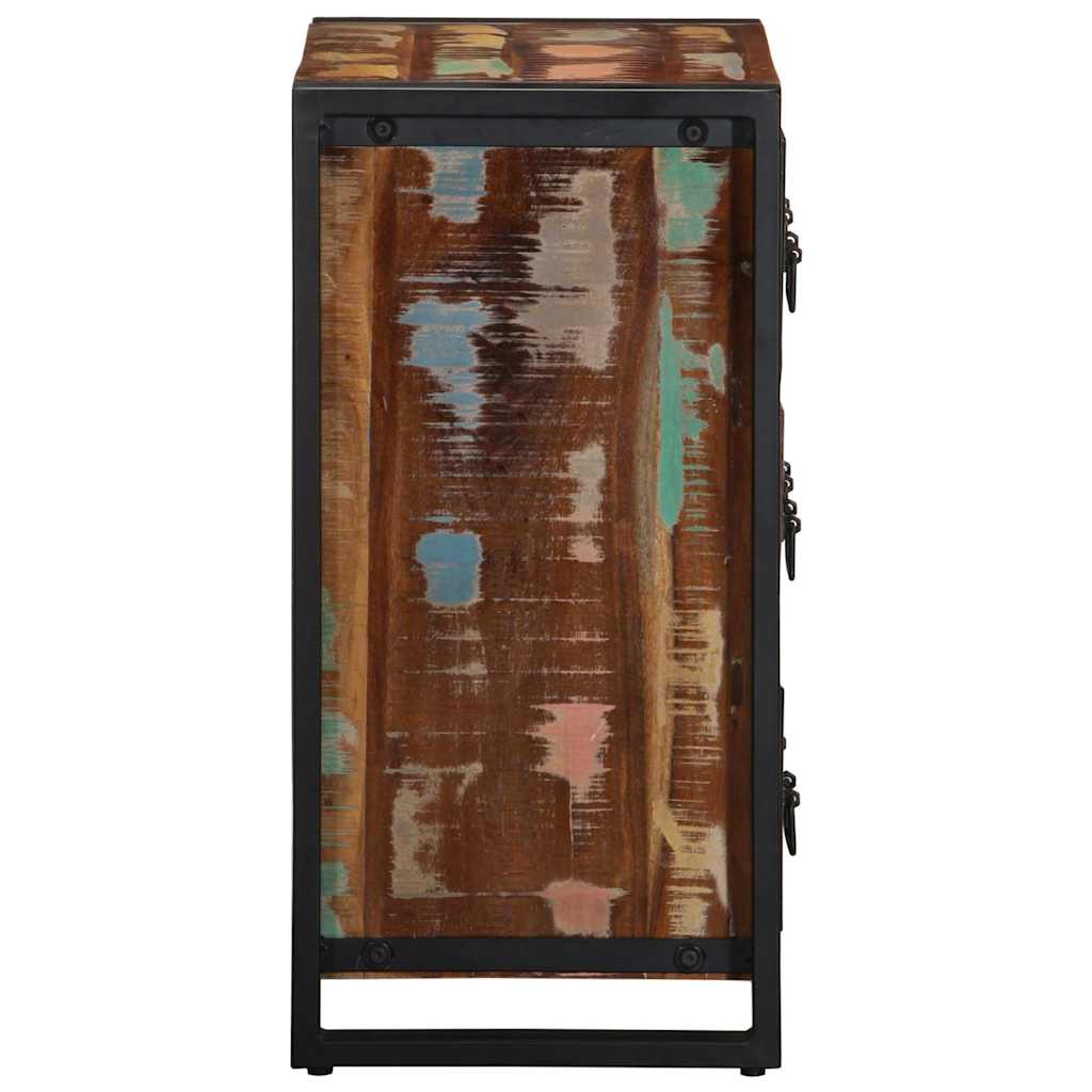 vidaXL Dressoir 50x35x70 cm massief ruw mangohout - Aashly