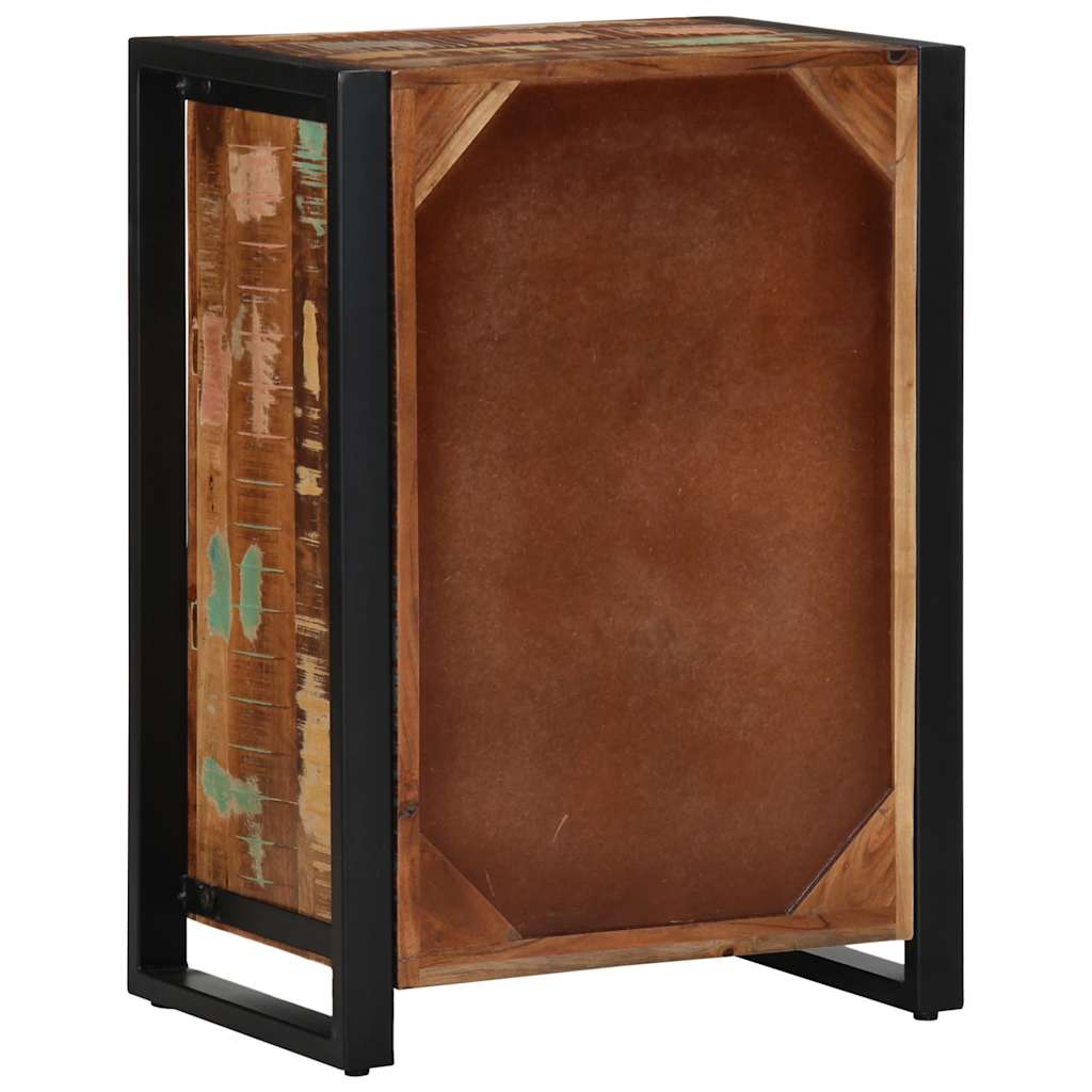vidaXL Dressoir 50x35x70 cm massief ruw mangohout - Aashly
