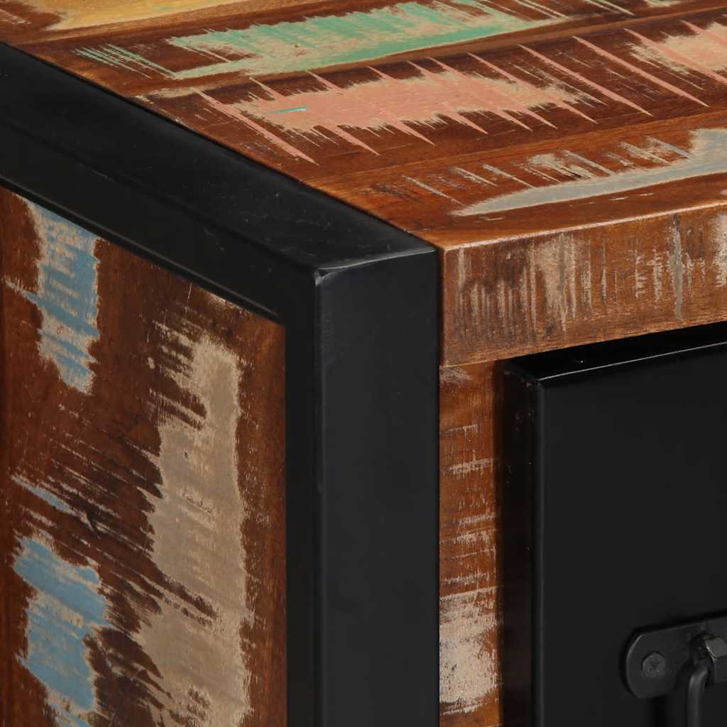 vidaXL Dressoir 50x35x70 cm massief ruw mangohout - Aashly