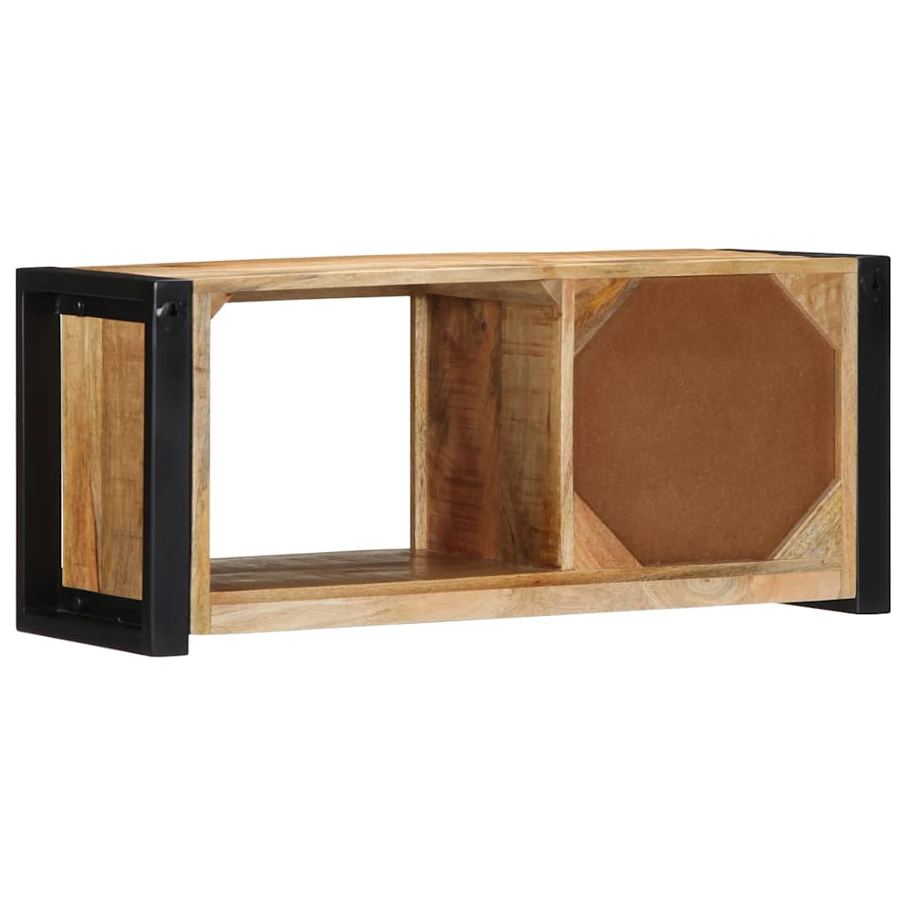 vidaXL Tv-meubel 80x30x35 cm massief ruw mangohout