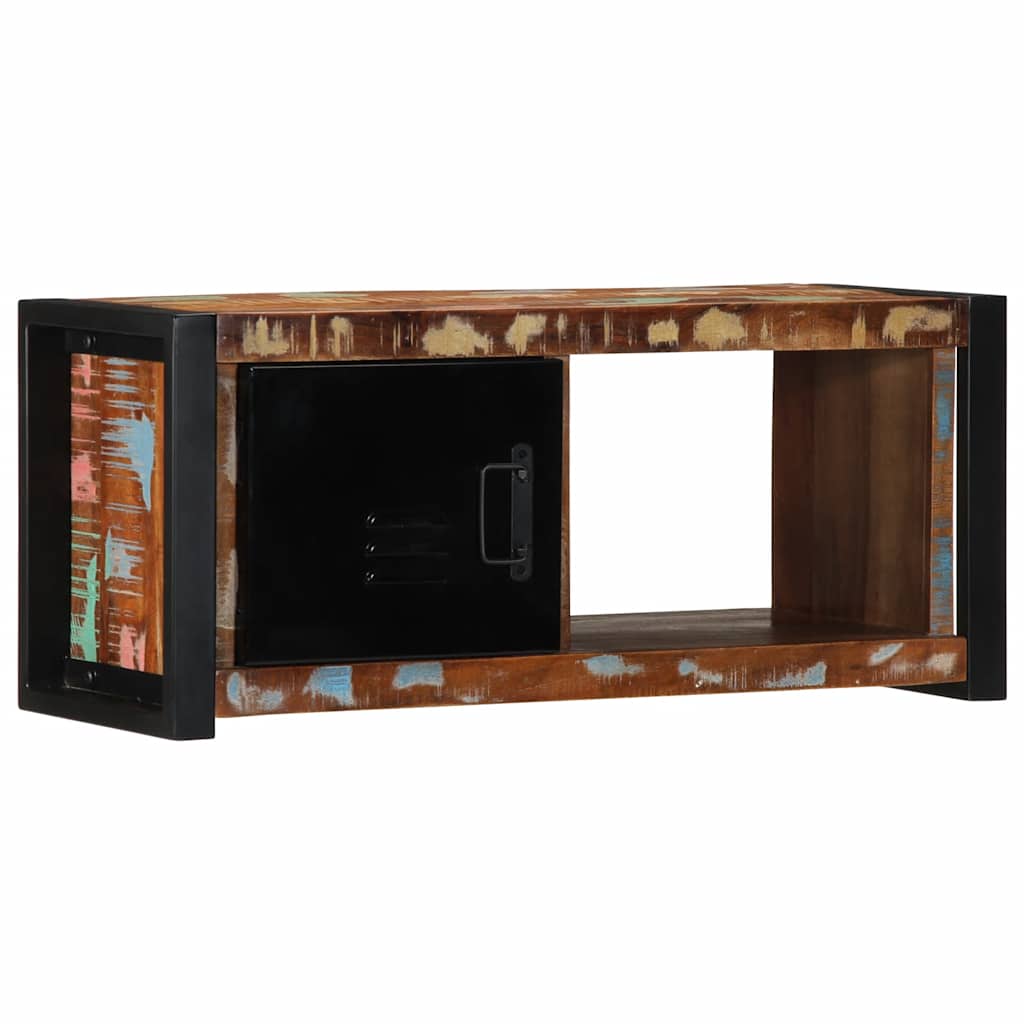 vidaXL Tv-meubel 80x30x35 cm massief ruw mangohout