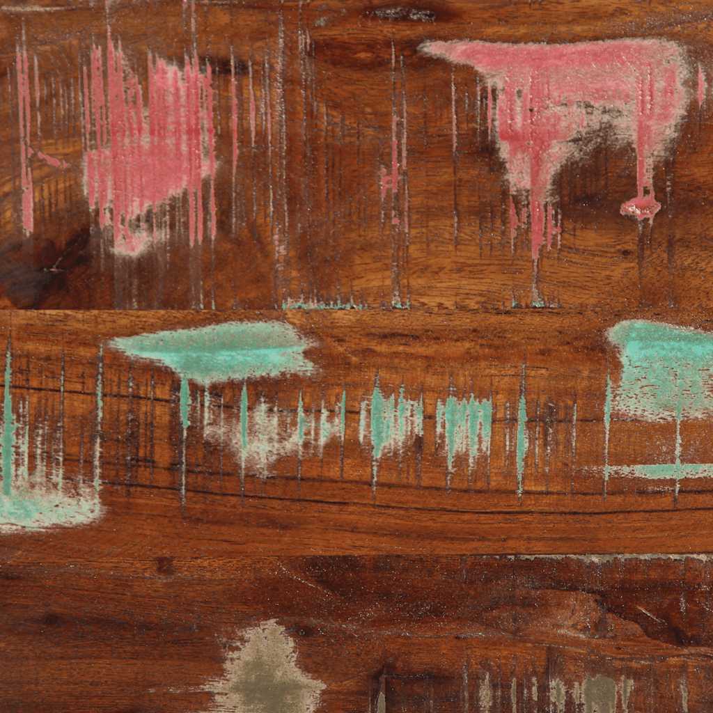 vidaXL Nachtkastje 40x30x80 cm massief gerecycled hout