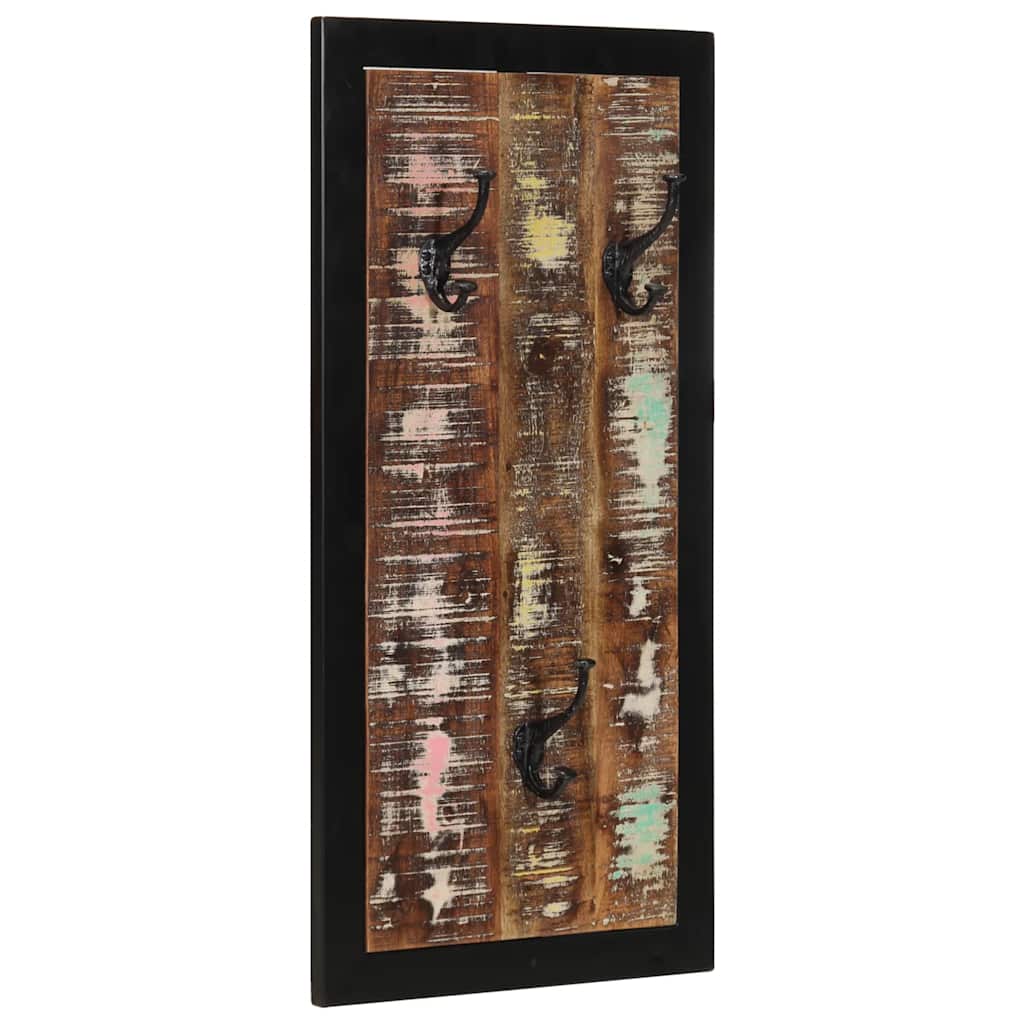 vidaXL Kapstok 40x2x80 cm massief ruw mangohout - Aashly