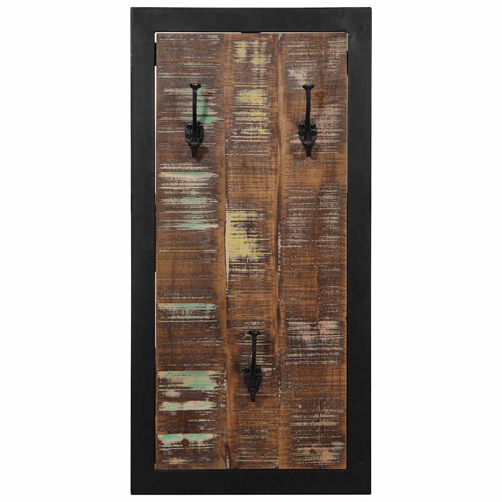 vidaXL Kapstok 40x2x80 cm massief ruw mangohout - Aashly