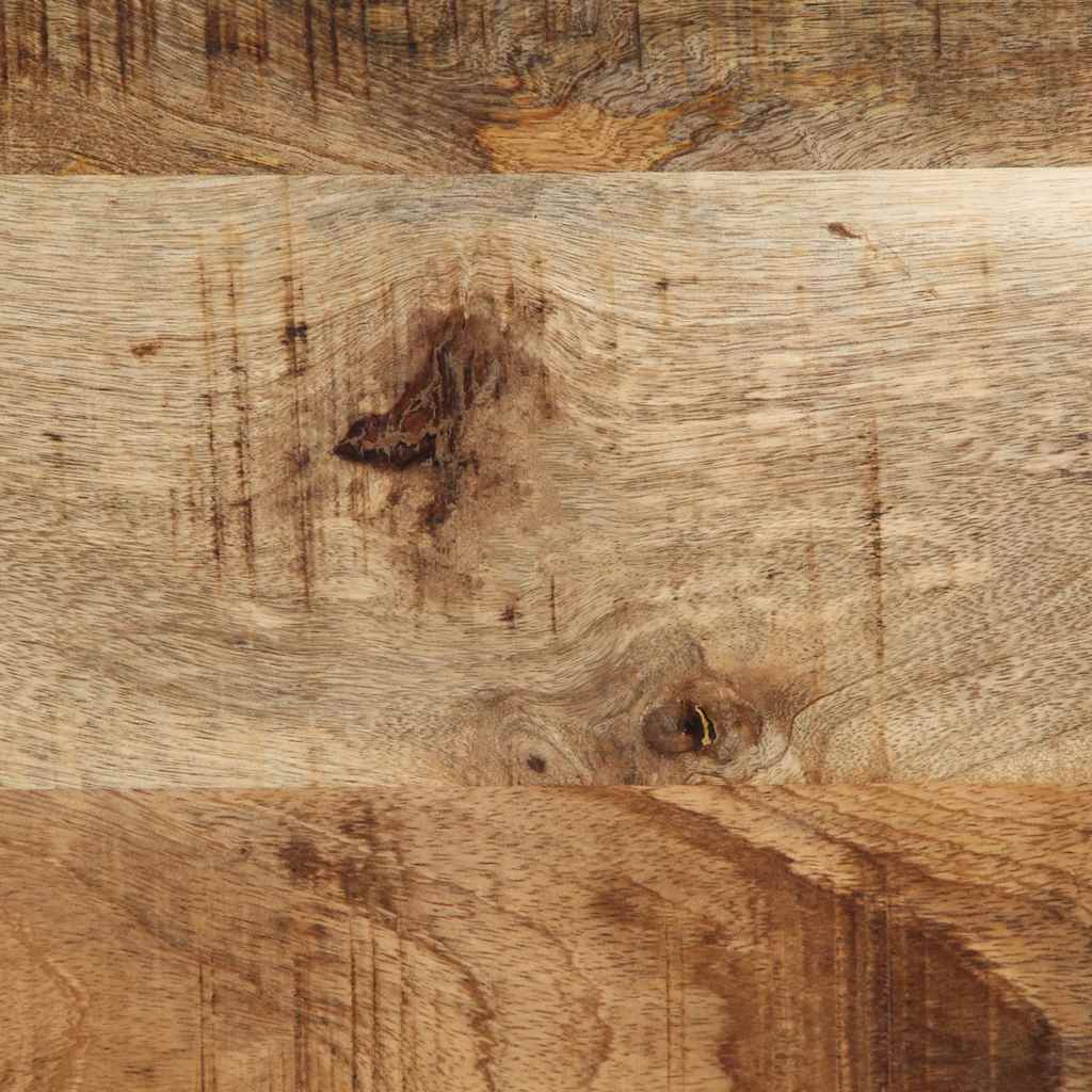 vidaXL Nachtkastjes 2 st 40x35x40 cm massief ruw hout mango - Aashly