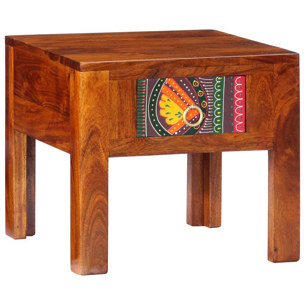 vidaXL Nachtkastje 2 st 40x40x36 cm massief acaciahout - Aashly