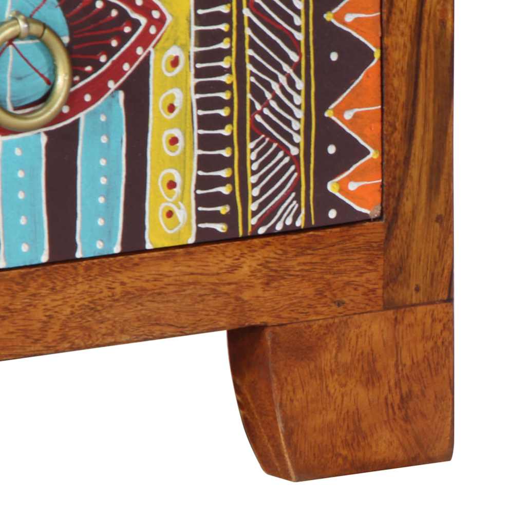 vidaXL Nachtkastje 2 st 35x35x45 cm massief acaciahout